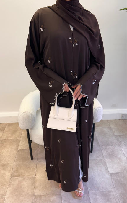 Inara Abaya With Hijab Full Embodari